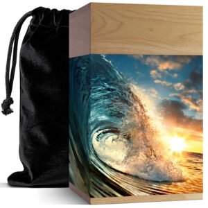 Ocean Waves  - Large Cremation Urn