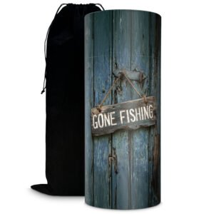 Gone Fishing Scatter Urn - Biodegradable Cardboard Tube