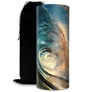Ocean Wave Scatter Urn - Biodegradable Cardboard Tube